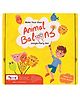 CocoMoco Kids DIY Art and Craft Kit for Kids, Make Your Own Animal Balloons Jungle Party Set, Gift for Girls and Boys, Age 3-8 year old, Create 10 Animal Balloons, Return Gift for Kids
