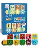 CocoMoco My First ABCD Puzzle for Kids 3 years, 2 to 4 years, Alphabet Train Puzzle, 52 pieces, Floor Puzzle 8 feet long