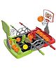 The FoosBall + BasketBall Table Games Toy for kids- Color May Vary