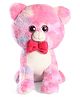 Babyhug Glitter Eyes Rainbow Cat Soft Toy Pink - Height 38 cm