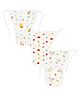 Zizuka Double Layer Muslin Cotton Newborn Baby Nappy, Langot-Multicolor Pack of 3 -Size 0-3 Months
