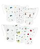 Zizuka Muslin Soft  Cotton Reusable Newborn Baby Langot, Nappy Multicolor - Pack of 6, 3-6 Months