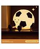 YAMAMA Football Night Light Lamp Super Cute Silicone Night Lamps Squishy LED Football Design Night Light For Kids And Adults Silicone Dimmable Timed Bedside Lamp USB Rechargeable Touch Light Night Lamp  Multicolor