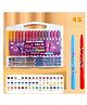 YAMAMA Crayons Voyo And Zozo Washable Super Silky Painting Crayons Smooth Twistable 48 Shades Rolling Crayons In Box Crayon Colour Set Art Drawing Crayon Set Drawing And Painting Set 48 Pieces - Multicolor