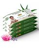 Herby Angel Baby Ultra-Gentle Wet Wipes - 99% Pure Water | with Lid | 100% Organic, Alcohol Free Wet Tissue with Aloe Vera for Cleaning | (288 Wipes) (Pack of 4)