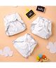 SuperBottoms First Love DryFeel Langot For Newborn Baby With 100% Cotton Padding Pack of 3 - Large