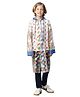 CITIZEN Marvel Avengers Featuring Full Sleeves Characters Designed Hooded Raincoat - Transparent