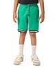 Plan B Cotton Solid Shorts - Green