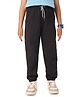 Plan B Cotton Thunder Bolt Printed Joggers - Black