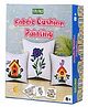 Folks Work Satrang Fabric Cushion Painting