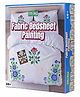 Folks Work Satrang Fabric Bedsheet Painting