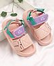 Babyoye Velcro Closure Sandals - Pink