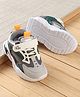 Babyoye Velcro Closure Sneaker Shoes -Grey