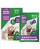 Gladful NutraMilk Healthy Chocolate Milk Mix 180g Pack of 6, 2+ Years, 6g Protein Per Serve, No Preservatives, Immunity & Growth, Bone Health & Brain Development Made with Ragi, Oats Bajra & Nuts