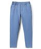Pine Kids Denim Woven Ankle Length Washed Jeggings - Light Blue