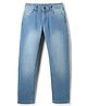 Pine Kids Denim Woven Full Length Washed Jeans - Light Blue