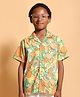 Greendeer 100% Cotton Half Sleeves Fruits Printed Shirt - Multi Colour