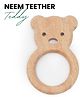 OpaToys Natural Wood Neem Teether - Teddy Design (For 3 to 24 Months Babies)