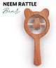 OpaToys Natural Wooden Neem Rattle Bear is a safe, eco-friendly toy designed to entertain and soothe babies