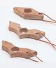 Opatoys Wooden Page Holder Combo Set, Reading Aid for Kids- Book Lovers Gift Bookworm Bookmark- Neem Wood (3 pieces)