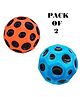 Inpout Super High Bouncing Moon Ball and Space Balls for Kids Pack of 2 - Multicolor