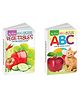 My First Big Picture Board Book ABC AND Vegetables : Learning books for toddlers, Knowledge-building picture books for kids, Board books for toddlers | Pack of 2 board books