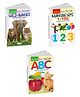 My First Big Picture Board Book ABC, Numbers 1-100 and Wild Animals : Fun learning books for kids, Early education board books, Toddler picture books | Set of 3 board books