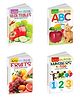 My First Big Picture Board Book ABC, Numbers 1-100, Fruits and Vegetables : Educational board books for kids, Fun learning board books,  Toddler learning books| pack of 4 board books