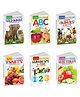 My First Big Picture Board Book ABC, Numbers 1-100, Fruits, Vegetables and more : Picture board books for kids, Educational board books for children | Pack of 6 board books - English