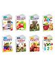My First Big Picture Board Book ABC, Numbers 1-100, Fruits, Vegetables and more : Knowledgeable books for children, Interactive board books for toddlers | Pack of 8 board books