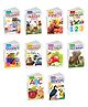 My First Big Picture Board Book ABC, Numbers 1-100, Fruits, Vegetables and more : Fun educational picture books, Best board books for toddlers, Number learning board books | Pack of 10 board books - English