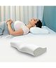 WELLGIVER Cervical Memory Foam Pillow for Neck Pain, White Colour, Pack of 2