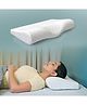 WELLGIVER Cervical Memory Foam Pillow for Neck Pain, King Size, White Colour, Pack of 1
