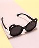 KIDLINGSS Hands & Ears Designed Round Sunglasses - Black