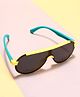 KIDLINGSS Colour Blocked Sunglasses - Yellow & Green