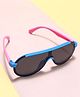 KIDLINGSS Colour Blocked Sunglasses - Blue & Pink
