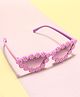 KIDLINGSS Floral Applique Detailed Cat Eye Sunglasses - Purple
