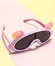 KIDLINGSS Teddy Bear & Ear Applique Detailed Unbreakable Sunglasses - Purple