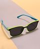 KIDLINGSS Colour Blocked Square Sunglasses - Green
