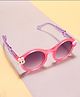 KIDLINGSS Bunny & Donut Applique Detailed Round  Sunglasses - Pink