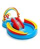 Intex Inflatable Rainbow Ring Water Play Centre Pool - Multi Colour  