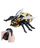 Kids Mandi Remote Control BEE, Realistic Robot Bee with Spray/Lights/Music Effect, Kids Wireless Remote Control Toy,  Birthday Party Joke Pranks (Yellow/Black)