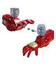 Kids Mandi Shooting Water Balls Electric Arm Repeater jellyshot, Water Balls Launcher for Guns & Darts - Red