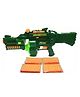 Kids Mandi Blaze Storm Soft Bullet Gun, Motorized, Big Size Guns & Darts - Green