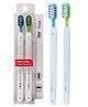 FunBlast Multi Angle Deep Cleaning Bristles Tooth Brush Set  Pack of 2 Multicolor