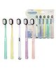FunBlast Deep Cleaning Soft Bristles Manual Tooth Brush Set  Pack of 5 Multicolor