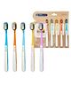 FunBlast Soft Bristles Manual Tooth Brush Set for Kids & Adults  Pack of 5 Multicolor