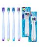FunBlast Soft Bristles Manual Tooth Brush Set  4 Pcs Multicolor
