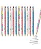 FunBlast Mechanical Pencil with Sharpener  Pack of 12 Multicolor