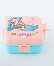 Kids Section Lunch Box 1590 ml + 70 ml|with Spoon & Sauce Container - Purple| Cute Printed Lunch Box for School & Travel for Boys & Girls